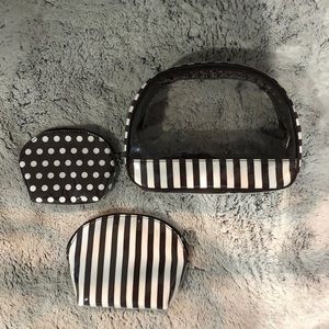 Henri Bendel Cosmetic Case Trio set